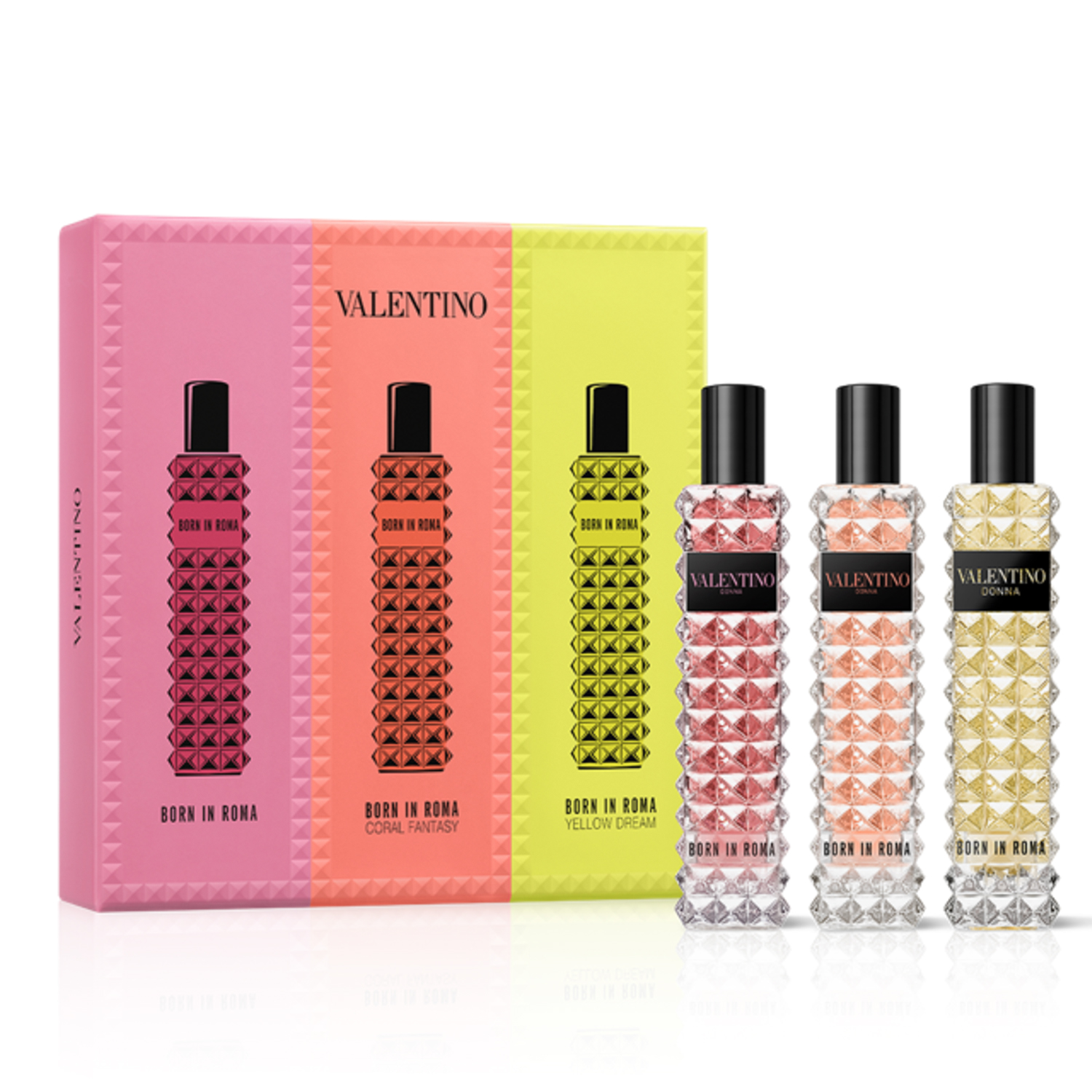 SET VALENTINO PARA MUJER BORN IN ROMA (SET DE FRAGANCIAS)